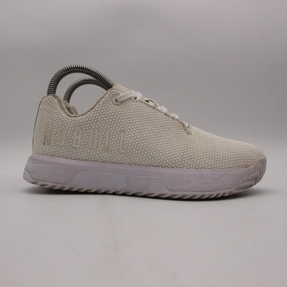Nobull Outwork Edge CrossFit Women's Size 6 White Athletic Running Sneakers